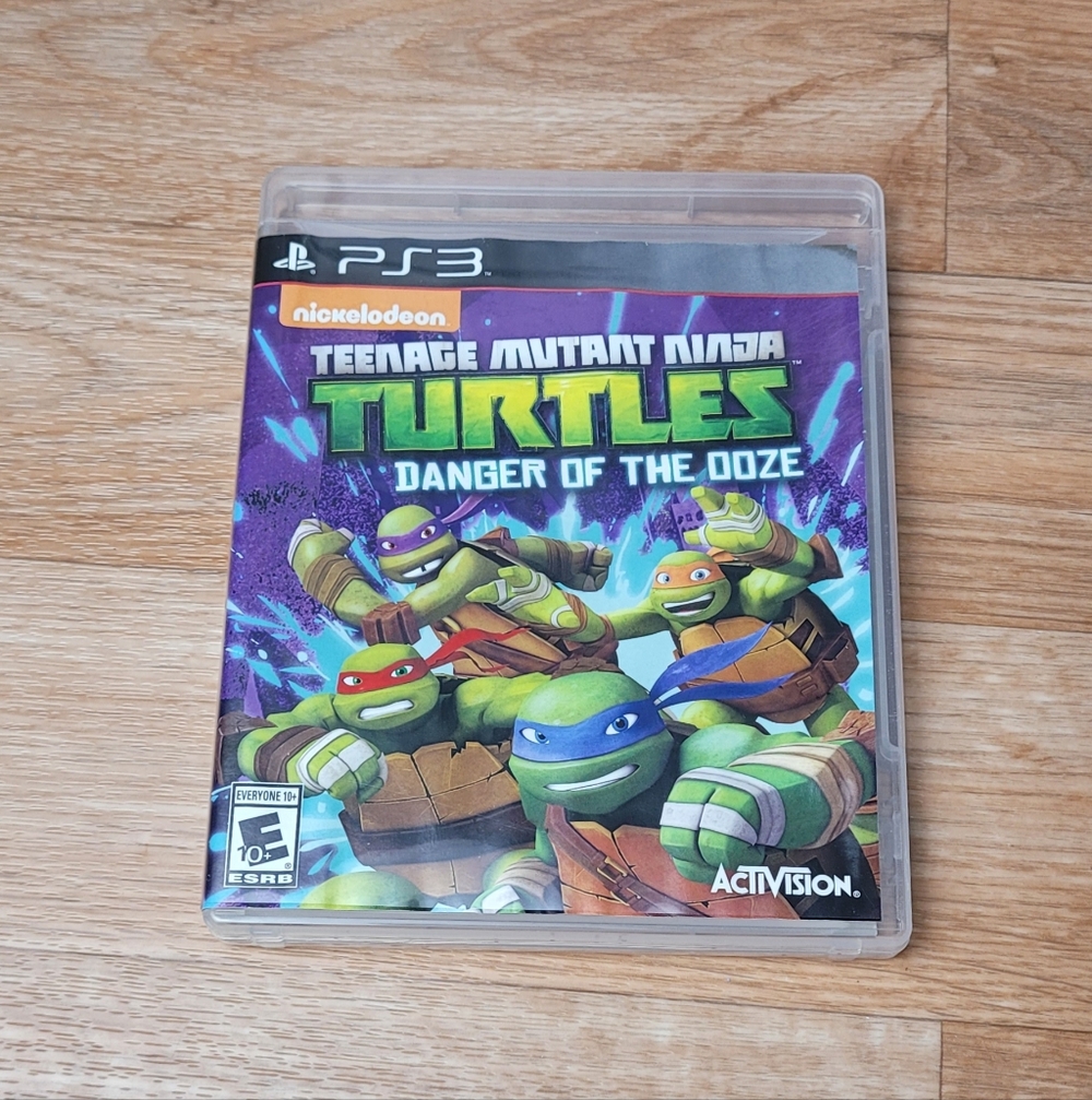 PS3 Teenage Mutant Ninja Turtles: Danger of the Ooze (2014), ENG,